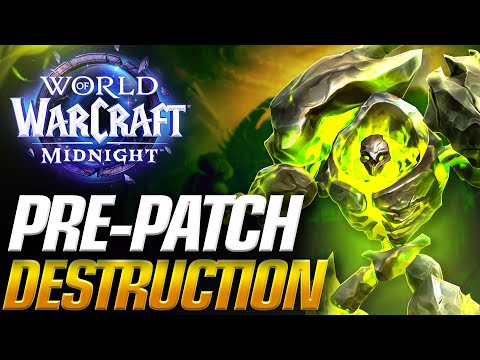 Midnight Pre-Patch Destruction Warlock Guide! Talents, Rotations & More!