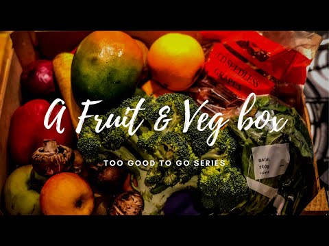 A Fruit and Veg box for £5 - Too Good To Go Hunter Gatherer Cooking HGC