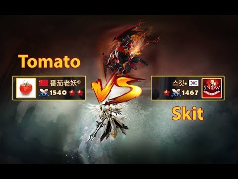 Tomato vs Skit in Special League (20 Stars) - Summoners War