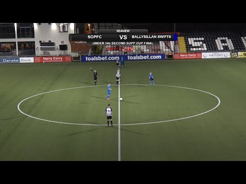 Ballysillan Swifts v St Oliver Plunkett - Under 14s Second Supp Cup Final - 27th December 2019