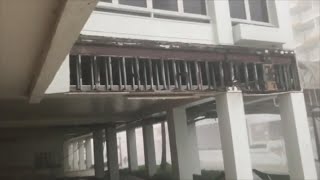 Los hoteles de Condado en Puerto Rico reciben el fuerte castigo del huracán María