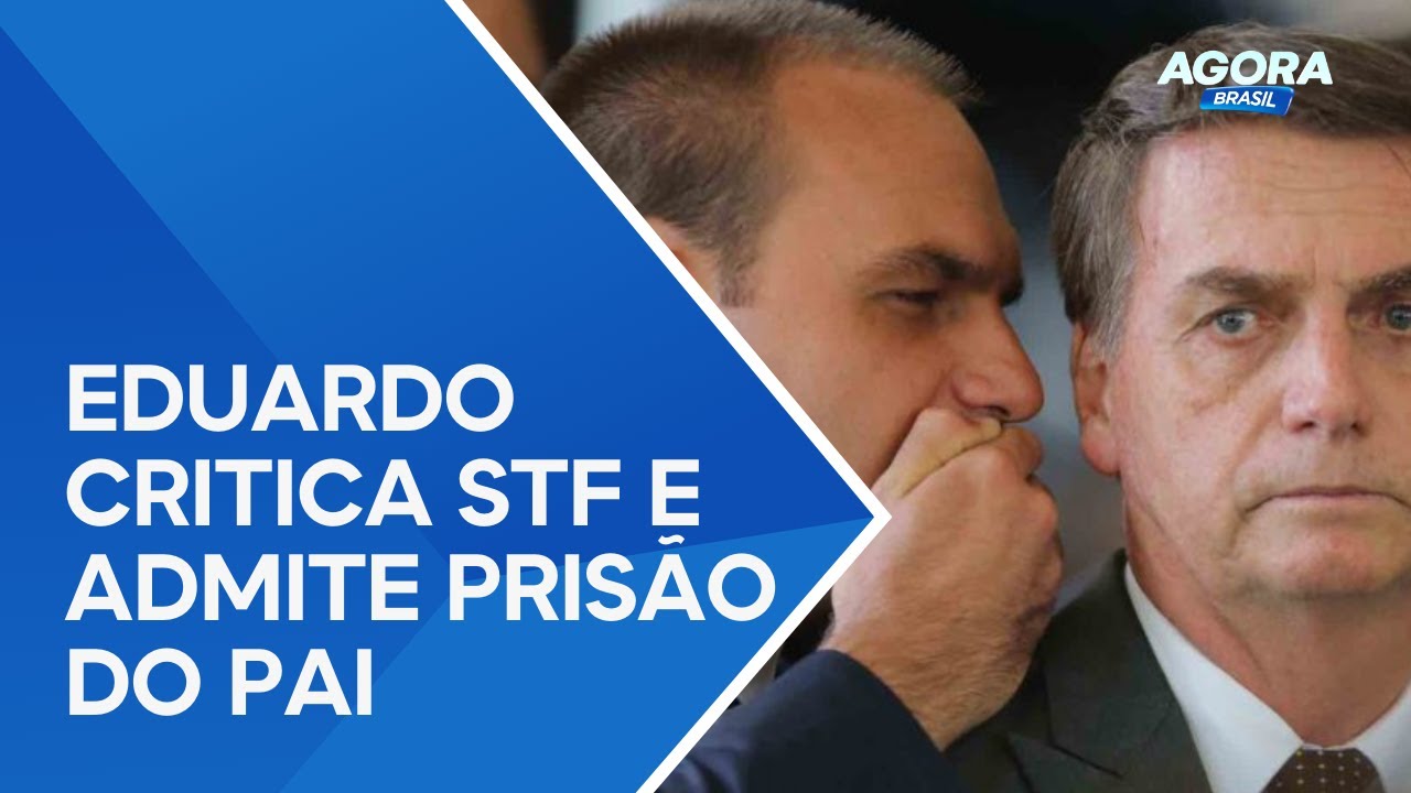 Eduardo Bolsonaro crítica STF nos EUA, admite prisão do pai e pede orações!
