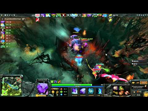 LGD vs Na`Vi -  Winner Bracket Semifinals Game 3 - The International - Russian Commentary