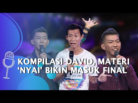 Kompilasi Stand Up David Nurbianto: Materi soal 'Nyai' Bikin Masuk Final