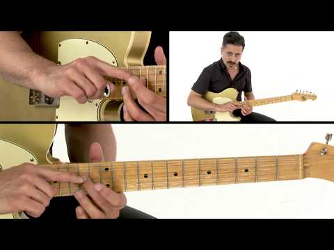 🎸 Texas Blues Guitar Lesson - Shuffle in A Licks - Corey Congilio
