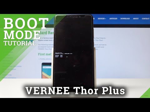 How to Open Boot Mode in VERNEE Thor Plus – Enter & Quit Bootloader