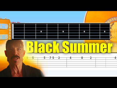 Red Hot Chili Peppers - Black Summer Guitar Tab