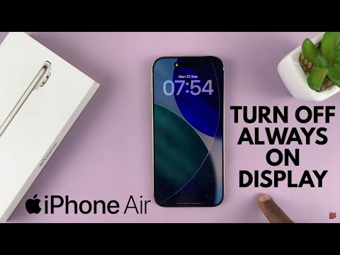 How To Turn OFF Always ON Display On iPhone Air