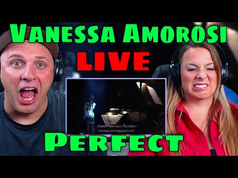 Reaction To Vanessa Amorosi - Perfect - LIVE (Remastered) THE WOLF HUNTERZ REACTIONS