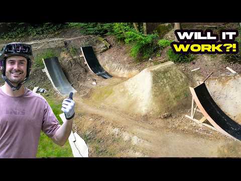 My Dream Backyard Dirt Jumps are finally Finished!  First Ride