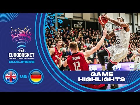 Great Britain v Germany - Highlights - FIBA EuroBasket 2022 - Qualifiers
