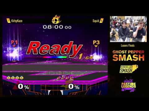 Ghost Pepper Smash LF: KirbyKaze (Sheik) vs Squid (Falco)