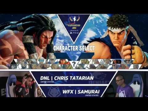 SFV: WFX XsK Samurai vs DNL Chris Tatarian - Capcom Cup Day 1 Top 32 - CPT2016