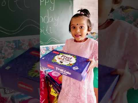 ধৃতির birthday gift unboxing 🎁🎉🥰🎁🎂
