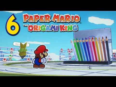 Paper Mario: The ORIGAMI KING | Overlook Tower + BOSS | Walkthrough 6 NINTENDO Switch