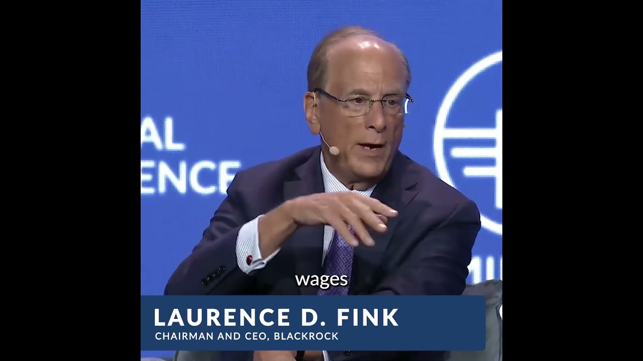 On Day 2 of #MIGlobal 2026, Larry Fink, Chairman & CEO of BlackRock, spoke about economic success.
