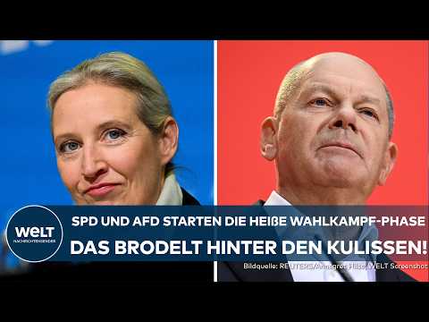 BUNDESTAGSWAHL 2025: SPD und AfD küren ihre Kanzlerkandidaten | Parteitage in Riesa und Berlin