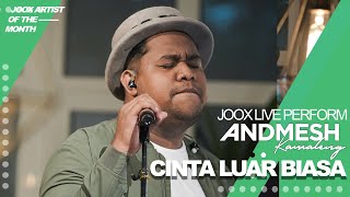 Download lagu ANDMESH - CINTA LUAR BIASA (JOOX LIVE PERFORMANCE) mp3 Download lagu ANDMESH - CINTA LUAR BIASA (JOOX LIVE PERFORMANCE) mp3