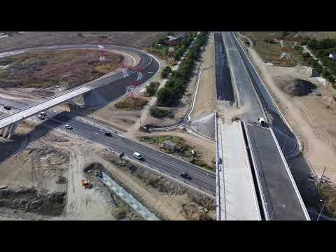 [23 SEPT 2023] Nod rutier A0 - DN6. Alsim Alarko. Situatie lucrari.