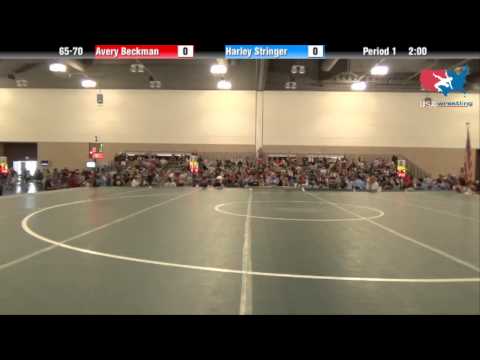 Girls Div I 65-70 - Avery Beckman vs. Harley Stringer