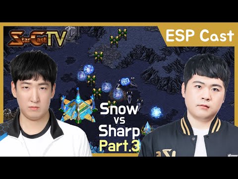 [ESP] "guerra psicológica" Snow vs Sharp (Bo5, Part3) N.228 - StarCastTV Español