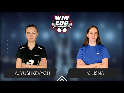 09:00 Anastasiia Yushkevich - Yaroslava Lisna 03.04.2025 WINCUP Women Professional. Table 1