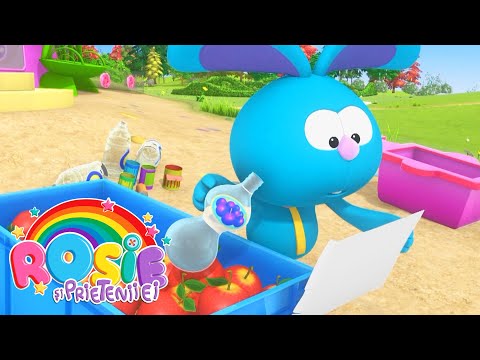 Mesaj într-o sticlă de suc de fructe de boz 🍼🍇 | Rosie și Prietenii Ei Desene Animate