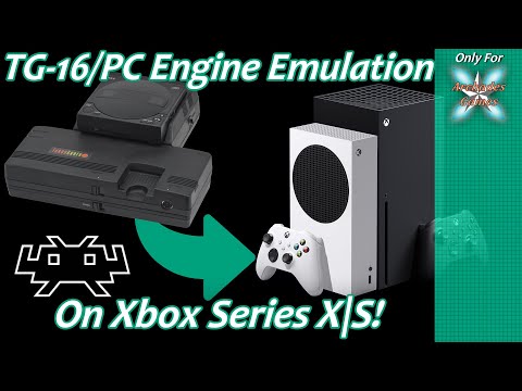[Xbox Series X|S] Retroarch TurboGrafx-16/PC Engine/CD/SuperGrafx Emulation Setup Guide