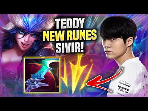 TEDDY IS READY FOR SIVIR WITH NEW RUNES! - AF Teddy Plays Sivir ADC vs Vayne!