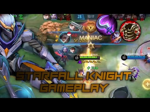 Granger Legend Skin Starfall Knight Gameplay - Mobile Legends Bang Bang