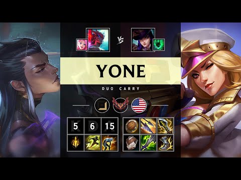 Yone ADC vs Caitlyn - NA Grandmaster Patch 25.15