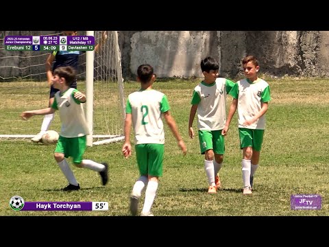 Erebuni 12 (5-10) Davtashen 12 (08.06.23) 2022-23 AJC U12/M8, Matchday 17