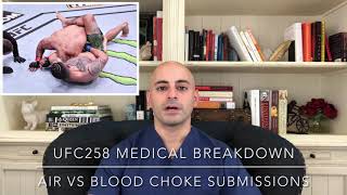 Air vs Blood Choke Submissions in MMA