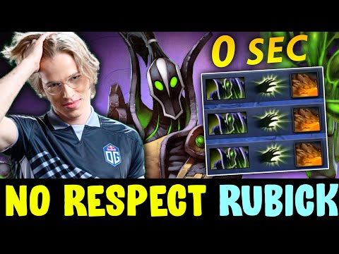 Topson NO RESPECT 1 vs 2 MID Rubick vs GANKS
