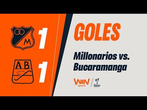 Millonarios vs. Bucaramanga (goals) | Liga Betplay Dimayor 2025-2 | Matchday 16