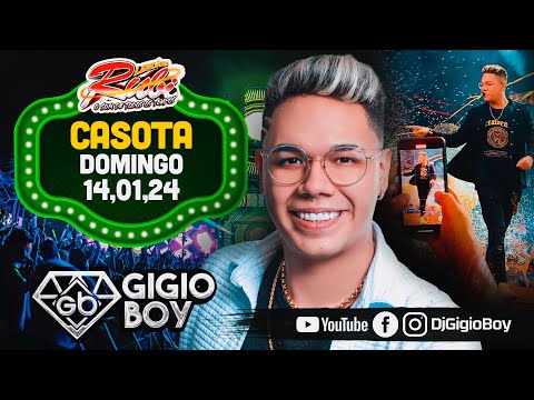 CD AO VIVO GIGIO BOY NO CASOTA - NOVO LENDÁRIO RUBI - 14,01,24