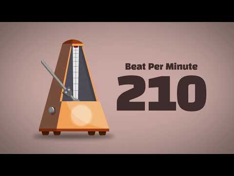 210 BPM Metronome [1Hour]