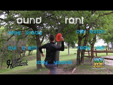 The Disc Golf Guy - Vlog #276 - McBeth Barsby Sexton Miller Wysocki - Rnd 3 Front 9 - Nick Hyde