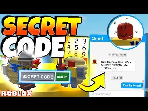 Secret New Gifted Update Code Released Roblox Bee Swarm - 