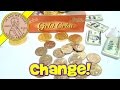 Palmer Chocolate Gold Coins And Real USA 1 00 Presidential Gold Coins