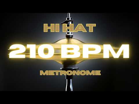 210 BPM - Hi Hat Metronome