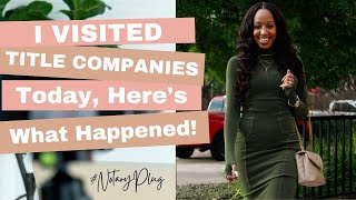 I Marketed to Title Companies Today// How Did It Go?