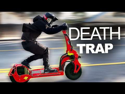 INSANE $10,000 Electric Scooter (80mph!)