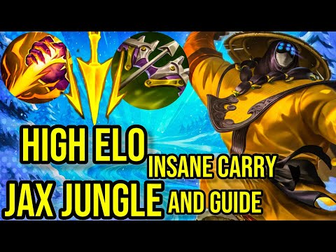 This High Elo Jax Jungle Guide is Crazy #jax #leagueoflegends 