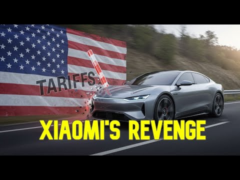 Part of a video titled Under $100k SUPER EV: Why Xiaomi SU7 Ultra isn't available in the US