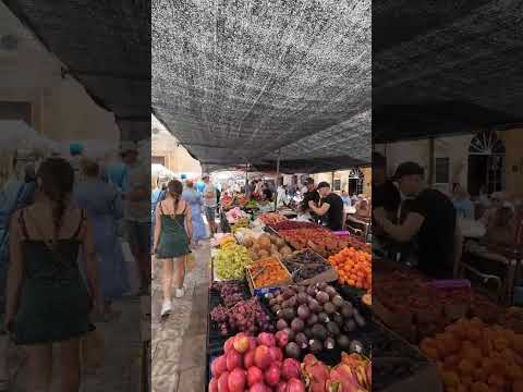 Market day in Santanyí #mallorca #santanyi