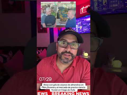 Arroz con gris de coucos de Almendras la nueva invención Revolucionaria en Pilón Granma. Pan y Circo