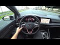 The New Volkswagen Golf 8 GTI 2024 Test Drive