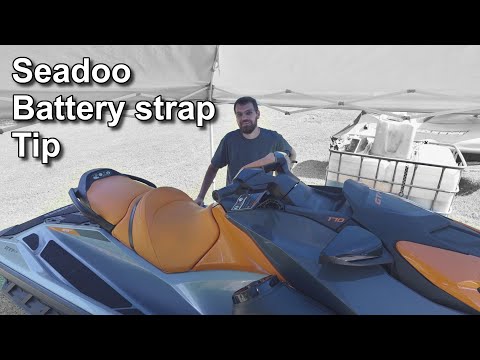 Seadoo battery strap installation tip