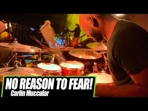 No Reason to Fear | Carlin Muccular on Drums | Gospel Music